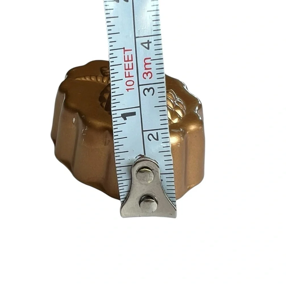 Williams Sonoma Copper Mini Pineapple Mold Ornament Wall Hanging